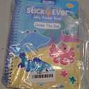 Stick4Ever Jelly Sticker Book - for Kids - Waterproof, Easy to Clean Reusable Sticker Book for Toddlers- Reusable Road Trip Activities for Kids - Stocking Stuffers for Toddlers(Under The Sea)