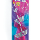 Fun Express Pink Plastic Ribbon Dancers (20") Adorable & Designs, Great Party Favors for Birthdays, Themed Parties & More