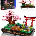 Cherry Blossom Meaningful Bonsai Tree Building Sets,Japanese Style Sakura Tree Mini Building Blocks(1286 PCS),Enjoy Your Own Beautiful Display Show, Present for Kids and Adults