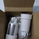 Lithonia Lighting Outdoor Flood Light Fixture, Adjustable Twin Par Flood Light Holder for Safety and Security, 120 Volts, Uses 2 Lamps Up to 150W (Not Included), White (OFTH 300PR 120 WH M12) (1 Count (Pack of 1))
