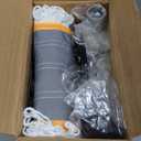 36" Commercial Dust Mops for Floor Cleaning Heavy Duty Floor Duster Mop with Long Handle Hotel Gym Household Cleaning Supplies for Hardwood, Tiles, Marble Floors (Grey) (Gray)