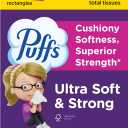 Puffs Facial Tissue Ultra Soft Non-Lotion, 8 Rectangle Boxes, 124 Facial Tissues per Box, Allergies and Colds