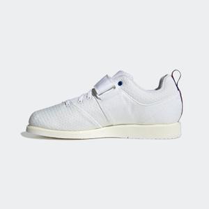 adidas Unisex Powerlift 5 FTWR whiteDark Blue/Team Royal Blue 8 US