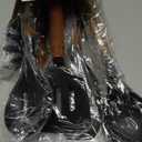 Silicone Cooking Utensil Set, Umite Chef 8-Piece Kitchen Utensils Set with Natural Acacia Wooden Handles,Food-Grade-Silicone Kitchen Gadgets Spatulas Set for Nonstick Cookware- Black