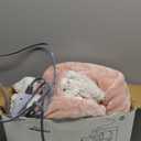 Westinghouse Wearable Heated Throw Blanket, Electric Heated Wrap Poncho Shawl with Pockets, 6 Heating Levels & 2 to 10 Hours Time Settings, 50 x 60 Inch, Pink