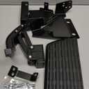 75328-01A Truck Rear Bed Step for Ford F150 2021 2022 2023(Excludes Dual Exhaust) Truck Bed Side Step, Retractable Bumper Tailgate Bedstep Black Replace# 75328-01A 7532801A