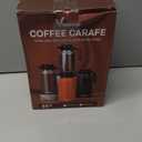 Vondior Coffee Carafe 35oz/1.0L - 24Hours Coffee Thermal- Insulated 304 Stainless Steel Hot Beverage Dispenser - Thermal Coffee Carafes For Keeping Hot/Cold Coffee, Drink Dispenser for Parties