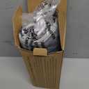 Deepsoon Heating Pad,Electric Heating Pads for Back,Neck,Abdomen,Moist Heating Pad for Shoulder,Knee,Arms,Legs,Dry/Moist Heat & Auto Shut Off,Christmas Gifts for Men and Women,Light Gray,24x12