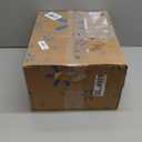 1 Gallon Glass Drink Dispensers, 2 Pack Clear Beverage Dispenser with Stand and Spigot for Parties, Drink Dispenser with Ice Core and Sticker for BBQ, Picnic, Lemonade Dispenser