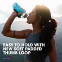 HydraPak SkyFlask Speed - Collapsible Handheld Running Water Bottle (350ml, 500ml, 500ml Insulated) - Adjustable Strap, Lightweight, Spill-Proof Cap | Collapsible, Handheld, Running, Adjustable Strap, Lightweight, Spill-Proof Cap