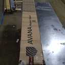 Avana Farmhouse Fireplace Mantel - Handcrafted Wood, 72" x 8" x 5" - Espresso Finish