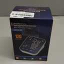 Blood Pressure Monitor, Upper Arm Blood Pressure Monitors for Home Use, Adjustable 8.7"-16.5" Blood Pressure Cuff, 2-User 2X120 Memory, One Touch Operation, Accurate BP Machine