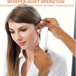 Ear Dryer, Rechargeable Ear Water Drying Device for Swimmers, Ear Fluid Remover for Swimming, Showering, Surfing, Scuba and Hearing Aid Use