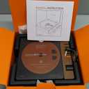 R300 CD Player Portable Bluetooth Desktop Retro CD Players for Home,Without Speakers, Rechargeble Battery Small Compact Vintage CD Player,SPDIF Out,Brown