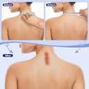 Guasha Massage Tool, Grade Stainless Steel Scraping Tool for Soft Tissue Upgrade Physical Therapy Stuff,Used for Back, Legs, Arms,Neck,Shoulder, Gua sha ToolS+Square Shaped