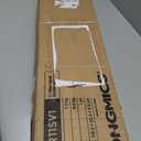 SONGMICS Clothes Rack with Wheels, Heavy-Duty Garment Rack with Extendable Hanging Rod, 286.6 lb Load Capacity, 17.7 x (43.3-59.1) x 64.1 Inches, Chrome-Plated, Silver UHSR11S