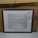 upsimples 16x20 Picture Frame, Display Pictures 11x14 with Mat or 16 x 20 Without, Wall Hanging Poster Frame, Black, 1 Pack