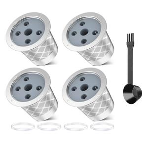 Reusable K Cups for Keurig K Supreme | Refillable K cups for Keurig K Supreme (Plus) Coffee Maker (4 PACK)