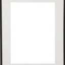 TRIMLINE Black metal frame with white 4x6 mat by Dennis Daniels - 4x6