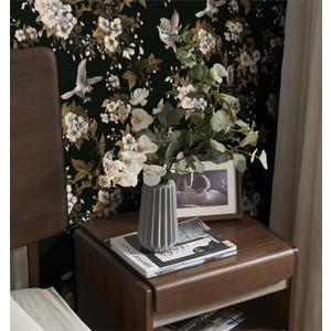 6 x Dimoon 78.7"x16.1" Floral Peel and Stick Wallpaper Black and White Wallpaper Thicken Bird Contact Paper Delicate Waterproof Golden Leaf Self Adhesive Removable Wall Paper Shelf Liner Decal Vinyl Roll