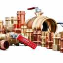 Legend Valve 800-825 1" MNFD ANGL ISO VAL-PR Model Brass Angle Iso. Valve Pair