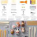 Polymer Clay 62 Colors, Modeling Clay for Kids, Non-Sticky Oven Bake Clay with Sculpting Tools and Accessories, Halloween Christmas Gift for Children and Artists