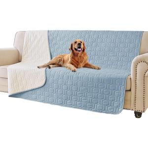 Waterproof and Anti-Slip Dog Bed Cover and Pet Blanket Sofa Pet Bed Mat car Incontinence Mattress Protectors Furniture Couch Cover for Most Cats Dogs, Pets52x82-Stoneblue (52x82Inch (Pack of 1))