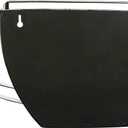 CoffeeI.V. Coffee Cup Shaped Pod Holder - Wall Mounted or Counter Top, Anti Slip - Durable, Functional, Space Saving - Doubles as Decor For Your Kitchen, Coffee Bar - Glass Front (Black Coffee)