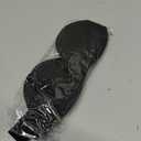 Sleep Eye Mask for Men Women, 3D Contoured 100% Blackout Eye Mask for Sleeping with Adjustable Strap, Soft and Comfortable Night Blindfold, Shade Cover for Travel Shift Work Nap, Black