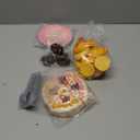 GILOBABY 34PCS Tea Party Play Food Set, Complete Bakery Pretend Play Toys with Cake, Donuts, Cookies & Plates for Kids Ages 4 5 6 7 8