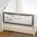 FAMILL Bed Rail for Toddlers Toddler Bed Rail 82.7in
