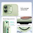 ESR for iPhone 17 Case, Camera Control Cover, Compatible with MagSafe, Shockproof Military-Grade Protection, Magnetic Phone Case for iPhone 17, Classic Hybrid Case, Frosted Light Green