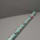 American Greetings Jumbo Reversible Christmas Wrapping Paper Roll, Puppy Dogs and Santa Paws Holiday Gift Wrap (175 sq. ft., 1 Extra Large Roll-30 in. x 70 ft.) Mint Green, Red, and White