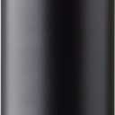 FreeSip Insulated Stainless Steel Water Bottle with Straw for Sports, Travel, and School BPA-Free Sports Water Bottle, 32 oz, Very, Very Dark (32 Ounces)