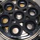 Elite Gourmet EGC007CHC# Rapid Egg Cooker, 7 Easy-To-Peel, Hard, Medium, Soft Boiled Eggs, Poacher, Omelet Maker, Auto Shut-Off, Alarm, 16-Recipe Booklet, Charcoal Grey