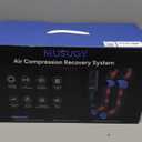 Leg Massager with Heat and Compression : Sequential Compression Boots with 6 Modes,9 Intensity and 3 Heat for Circulation and Pain Relief - Christmas Birthday for Mom, Dad, Athletes, Gym