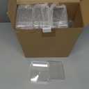 Juexica 12 Pcs Clear Acrylic Plastic Small Acrylic Box with Lid Decorative Storage Box Jewelry Display Mini Clear Container for Home Candy Pill Tiny Jewelry(Square,3.94 x 3.94 x 2.36")