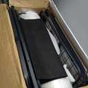 Karcog Rollaway Bed with Mattress for Adults, Folding Bed with Memory Foam Mattress and Sturdy Metal Frame, Cot Size Portable Guest Bed on Wheels with Storage Cover, 75 x 31 | Washable Cover, Lockable Wheels