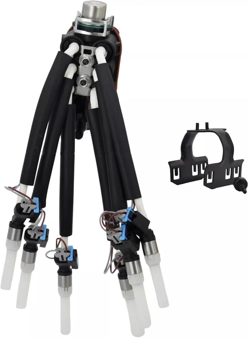 FJ503 Spider Fuel Injectors with Braket 6 Cylinder V6 4.3L for Chevy GMC Isuzu Astro Blazer Express 1500 Silverado Jimmy Safari Savana Sierra Sonoma 1996-201417113673 FJ10565