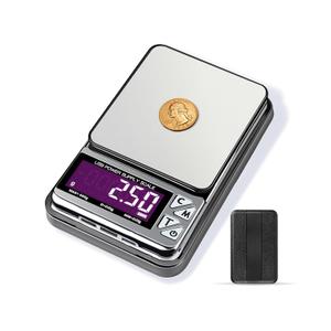 MEIYA Coin Scale, 600g x 0.01g Jewelry Scale with 7 Units & 3 Charging Interfaces, Digital Portable Pocket Gram Scale for Coin Collectors, Jewelers, Gold, Silver Dollar