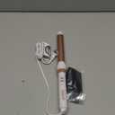 Conair Double Ceramic 1-Inch Curling Wand, Produces Flawless Waves, Curling Iron for Use on Medium and Long Hair, 30 Heat Setting Curling Iron, White