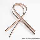 0.6" Wide Replacement Handbags Straps Leather Handle Bag Straps Purse Strap Replacement Strap for Tote Bags Brown