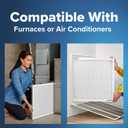 Filtrete 25x25x1 Air Filter, MERV 8, MPR 700, Dust, Pollen & Pet Dander Reduction, 3-Month AC and Furnace Filter, Easy on Air Flow, 6 HVAC Filters (Actual Size 24.81 x 24.81 x 0.81 in)