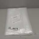 100 Count Large Zip Plastic Bags for Storage Bulk 14"×20", 3 Gallon | 2 mil Thick Reclosable Jumbo Bags for Household, Clothes, T-shirts Packing