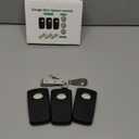 3 Replacement for Multicode Garage Gate Door Opener Remote,3089,308911,MCS308911,10 Dip Switch,Black,300mhz