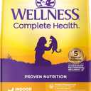 Wellness Complete Health Adult Dry Cat Food for Indoor Cats, Grain Free, Natural, Chicken & Chicken Meal (5.5 Pound Bag), Best By 31 Oct 2026