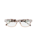 Peepers Layover 49mm Blue Light Blocking Reading Glasses Gray Tortoise Pink Clear