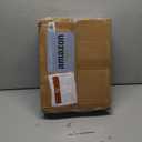 Rolling Makeup Vanity Cart, Makeup Organizer with Drawers, Bathroom Storage Cart, Under Desk Vanity Makeup Storage Cart with 3 Fabric Drawers for Nail Polish Brush Hair Tool (Gold)