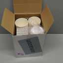 Pickmesh 50 Set 12oz Little Pumpkin Coffee Cups Sets Fall Baby Shower Party Pumpkin Flower Paper Cups with Lids, Sleeves and Stirrers for Autumn Thanksgiving Gender Reveal Party Supplies (Orange)