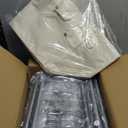 No-Bend Laundry Cart- Rolling Hamper with Locking Wheels & Handle, Foldable Basket Screw-Free Assembly, Durable Metal Frame & Removable Liner Bag for Bedroom & Bathroom (Beige)